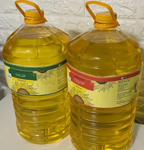 BOTTLE 5 liter Sunflower refined oil